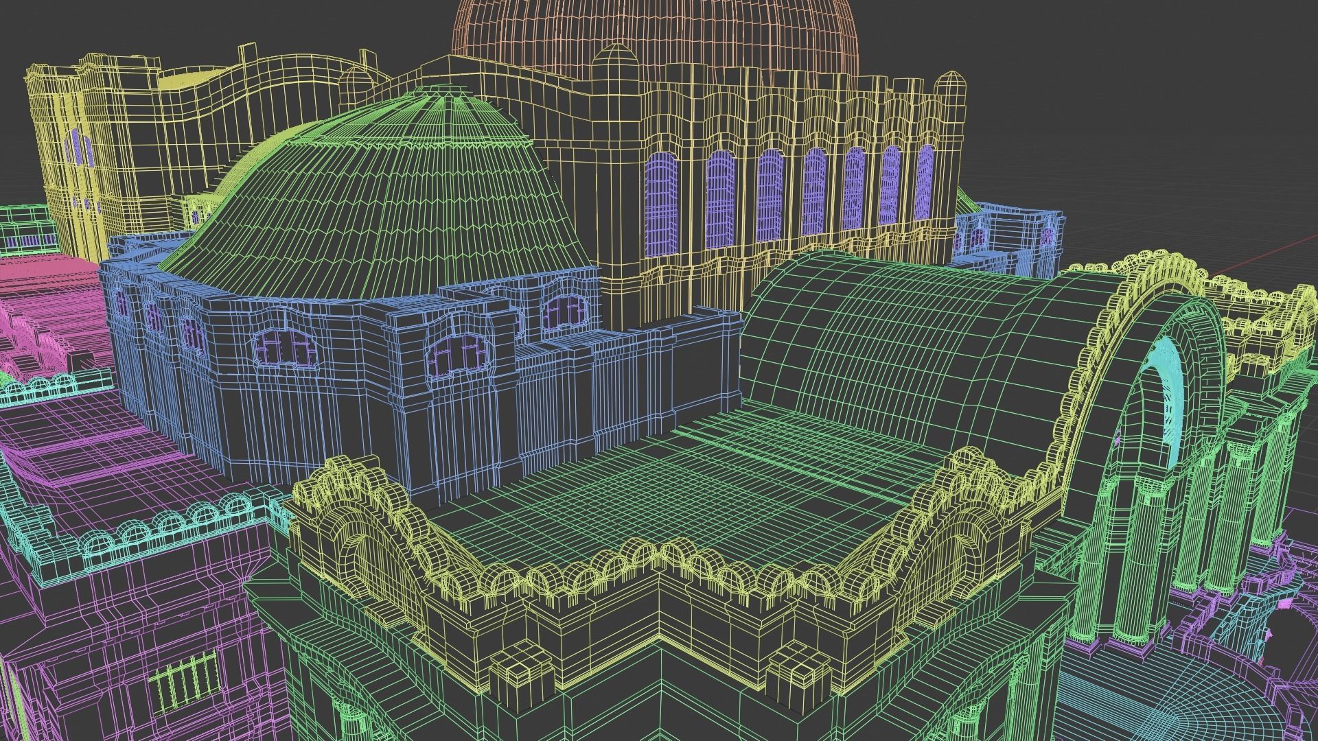 Palacio de Bellas Artes 3D model_27