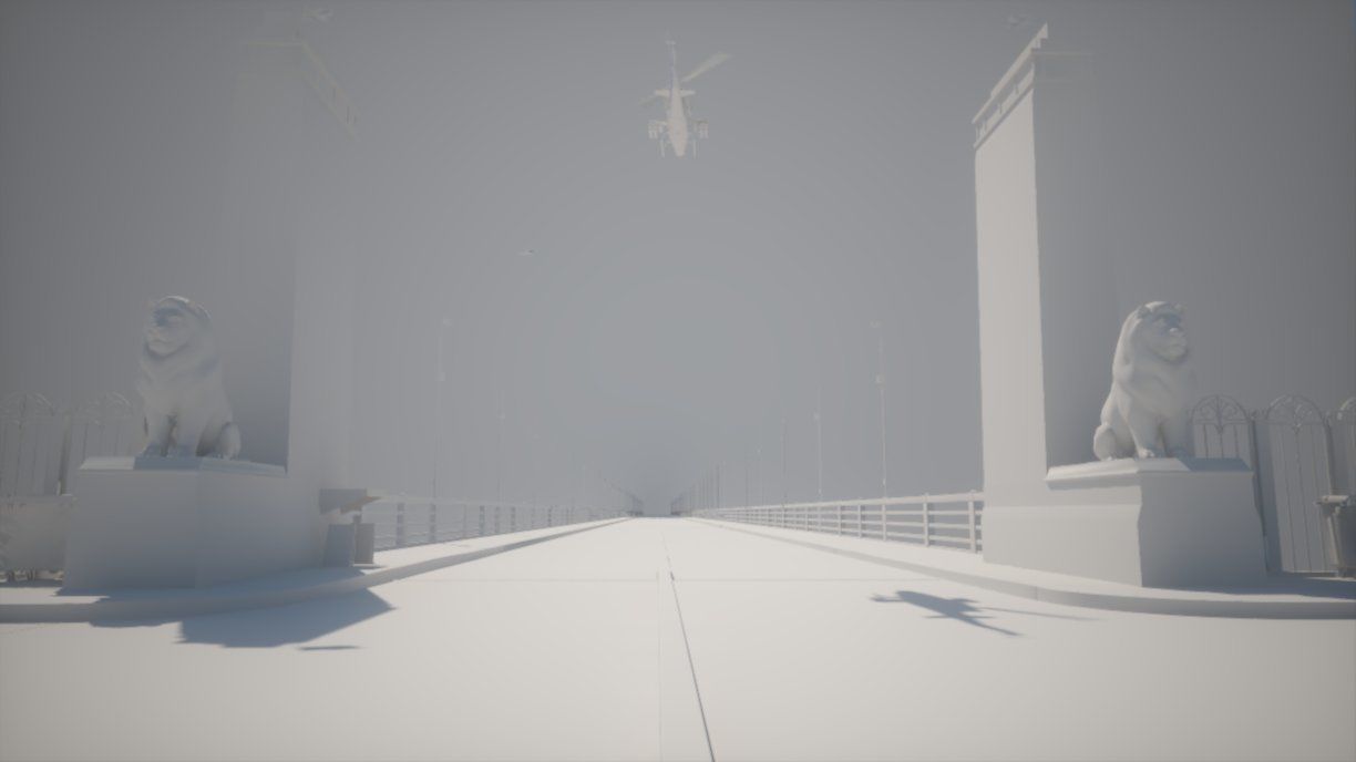 The Qasr El Nil Bridge in Cairo 3D model_2