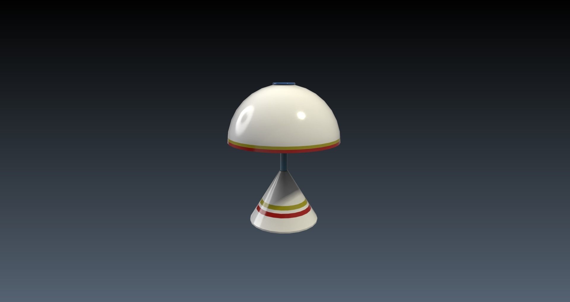 Low-Poly 80s Teenage Room Pack Low-poly 3D model_48