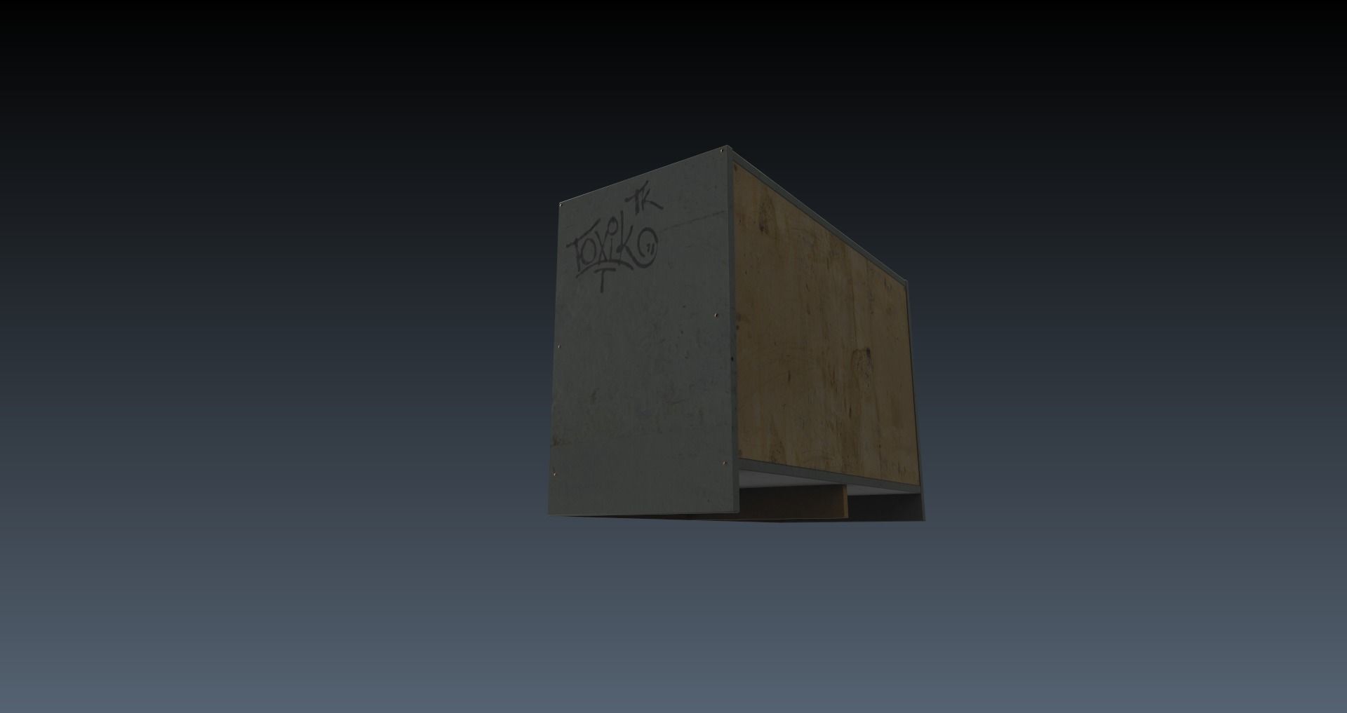 Low-Poly 80s Teenage Room Pack Low-poly 3D model_39