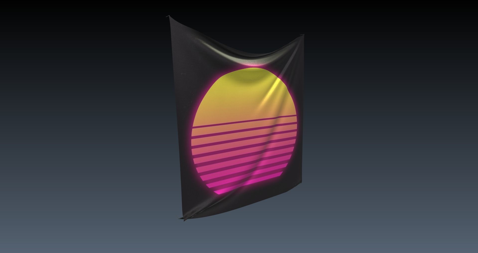 Low-Poly 80s Teenage Room Pack Low-poly 3D model_16