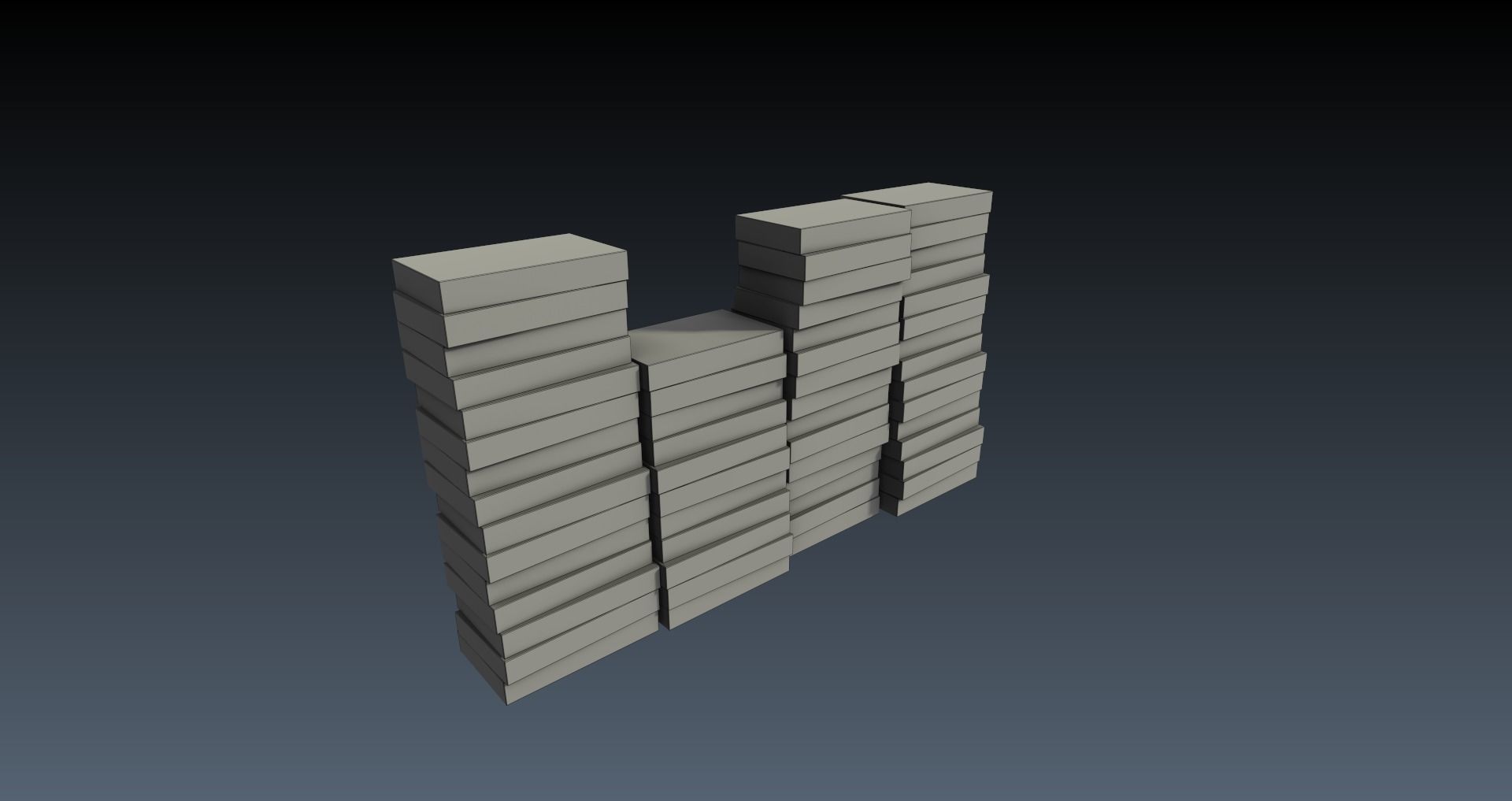 Low-Poly 80s Teenage Room Pack Low-poly 3D model_13