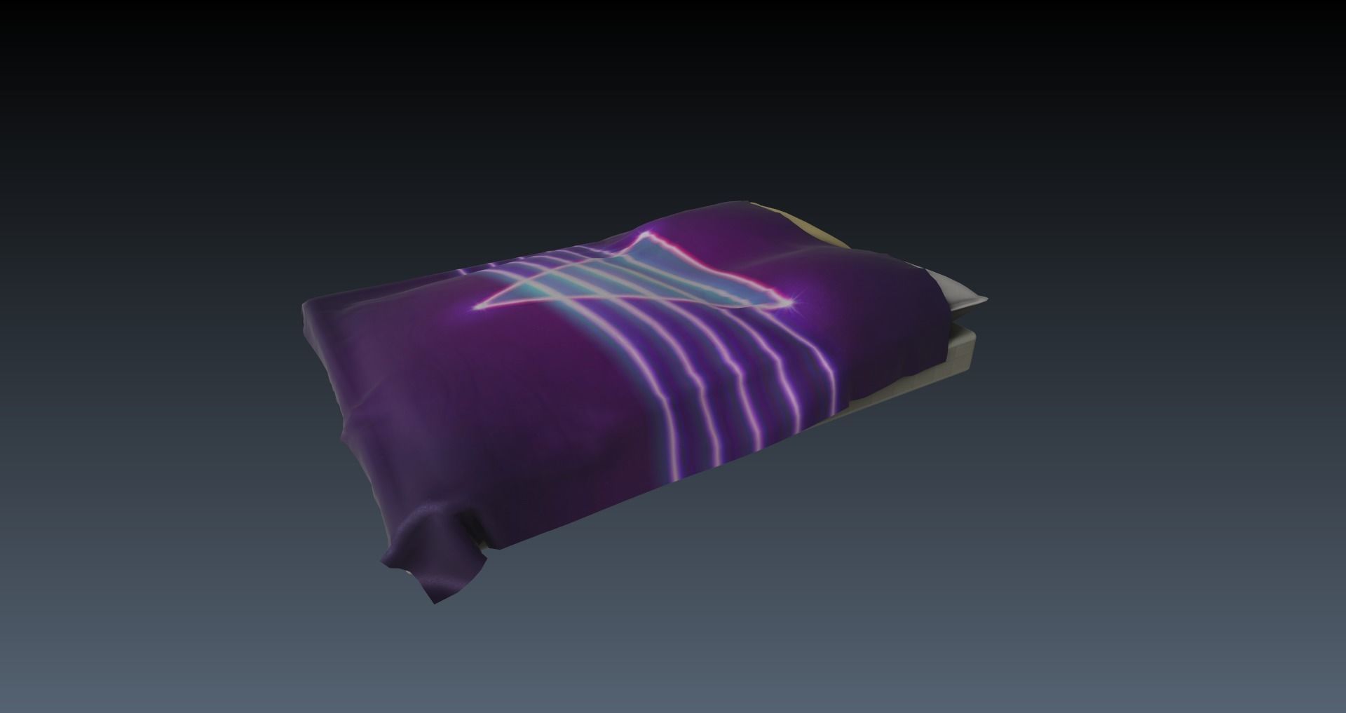 Low-Poly 80s Teenage Room Pack Low-poly 3D model_4