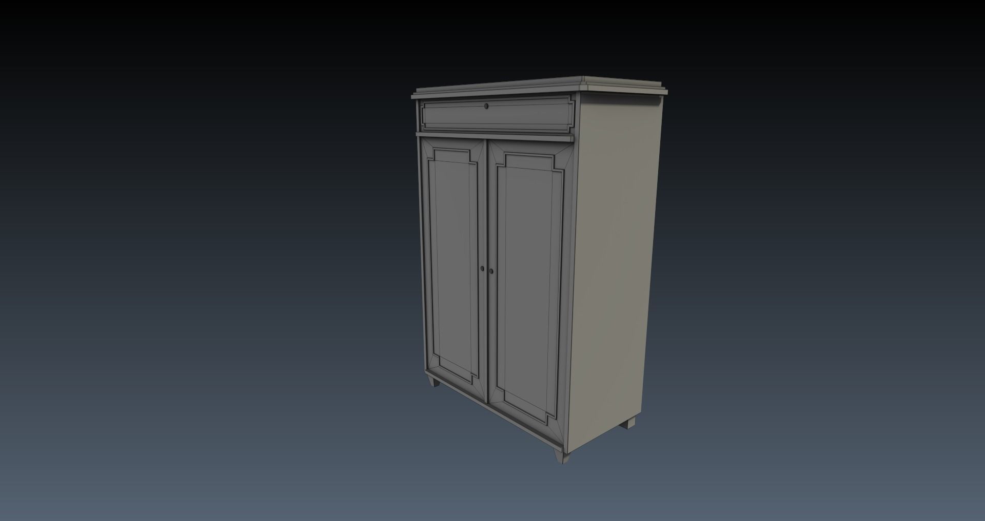 Low-Poly 80s Teenage Room Pack Low-poly 3D model_20