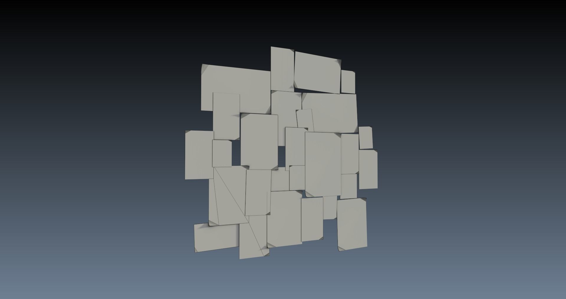 Low-Poly 80s Teenage Room Pack Low-poly 3D model_35