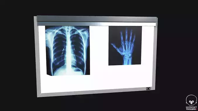 X-Ray Lightbox PBR Game Ready