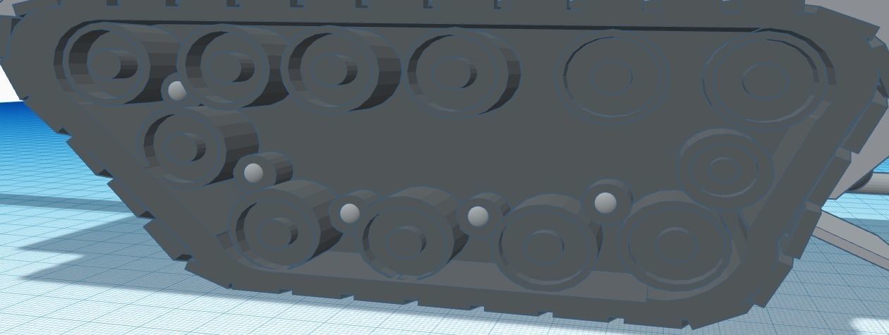 Custom Made Tank 3D print model_1