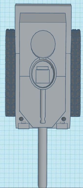 Custom Made Tank 3D print model_10