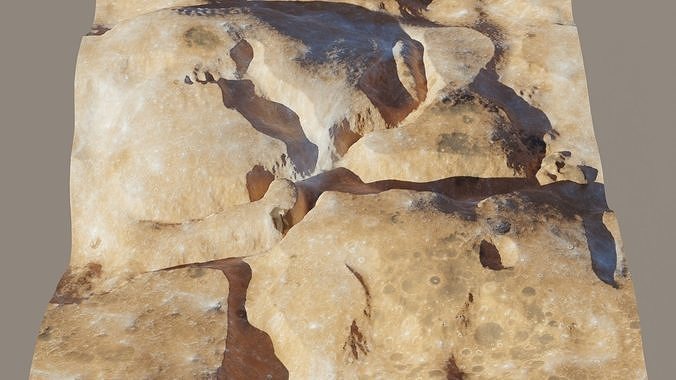 Planet Surface 3D model 3D model