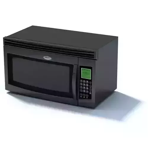 Black Microwave Oven