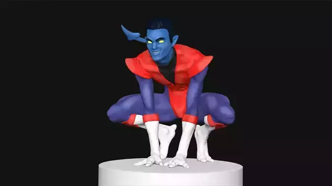 Nightcrawler Xmen 3d Print