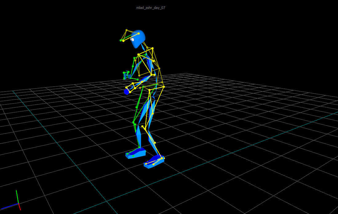 stiff arm 2 3D model_2