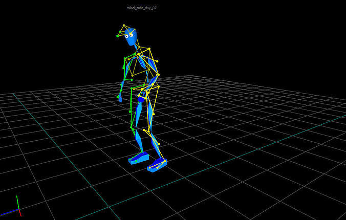 stiff arm 2 3D model