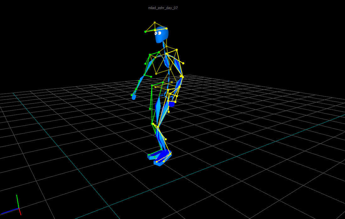 stiff arm 2 3D model_3