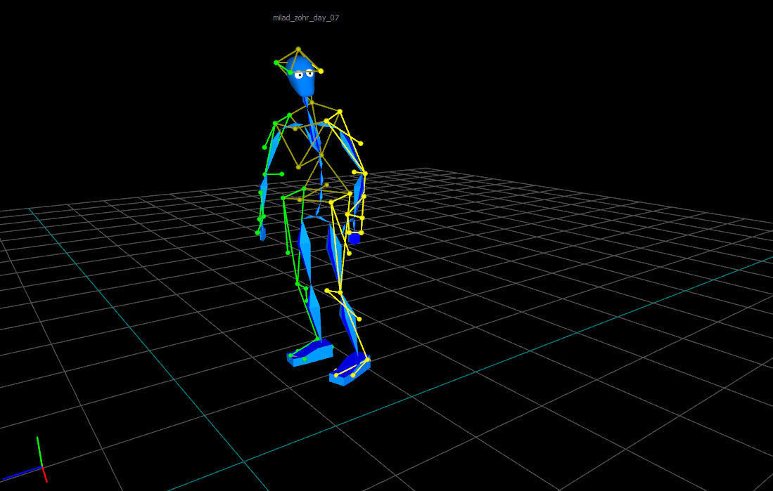 stiff arm 2 3D model_5