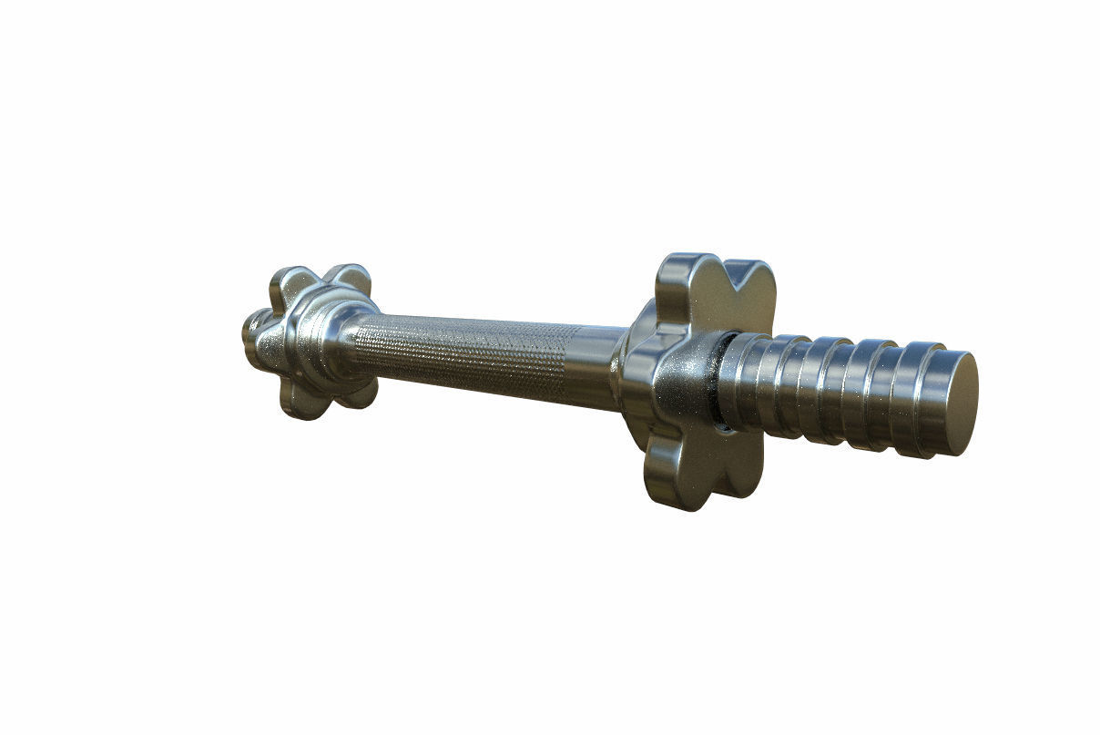 gym equipment  3D model_4