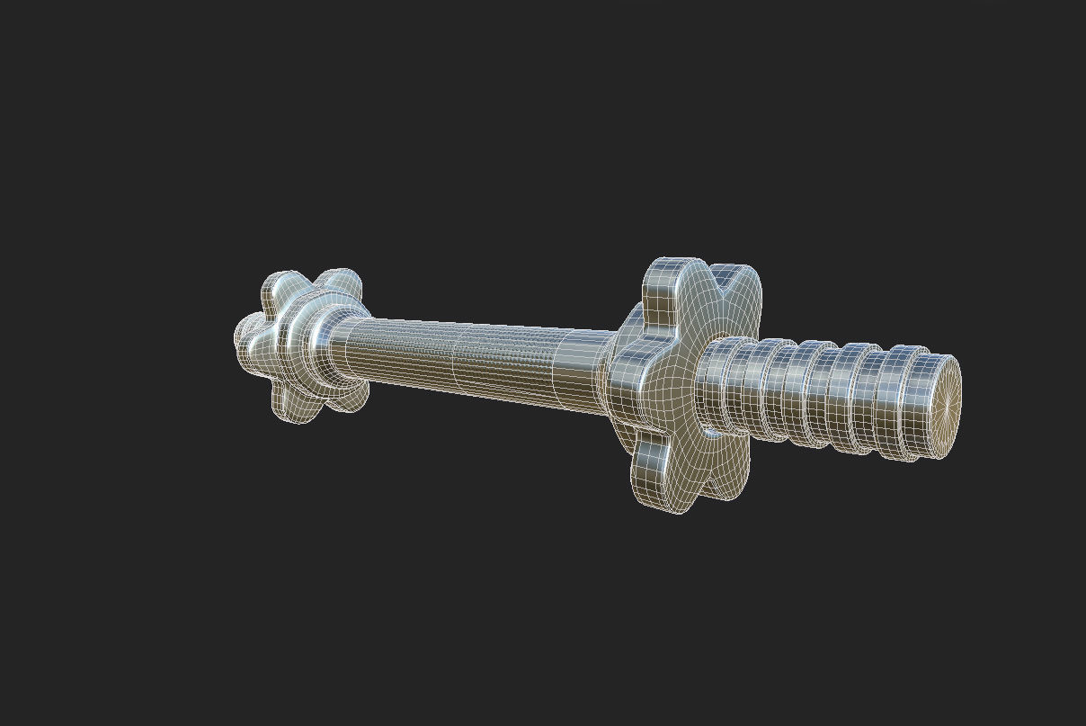 gym equipment  3D model_5