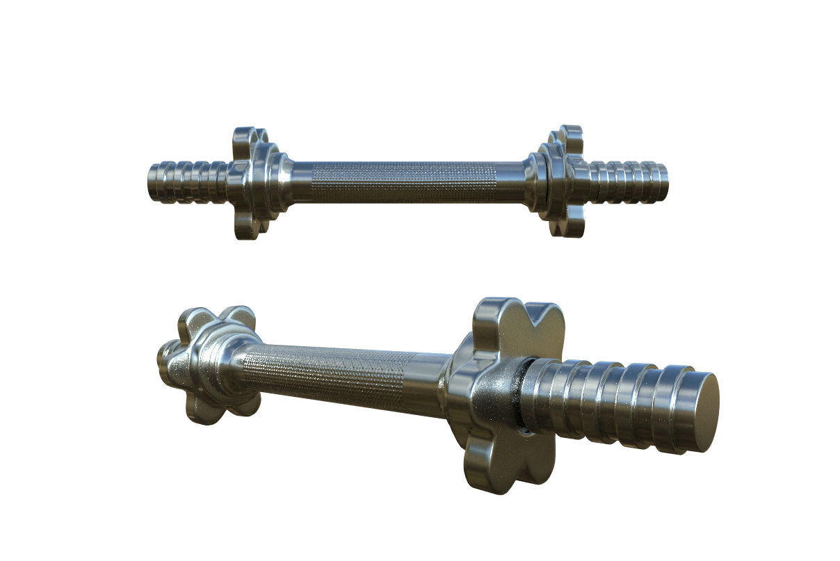 gym equipment  3D model_2