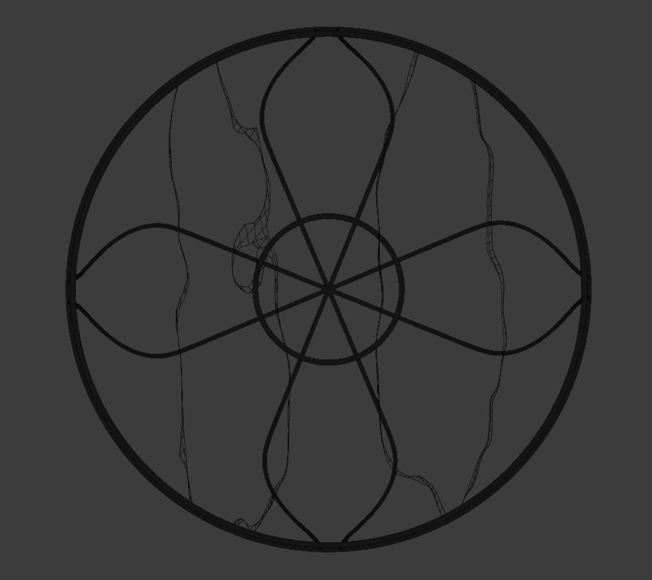 Modern Table 3D model_10