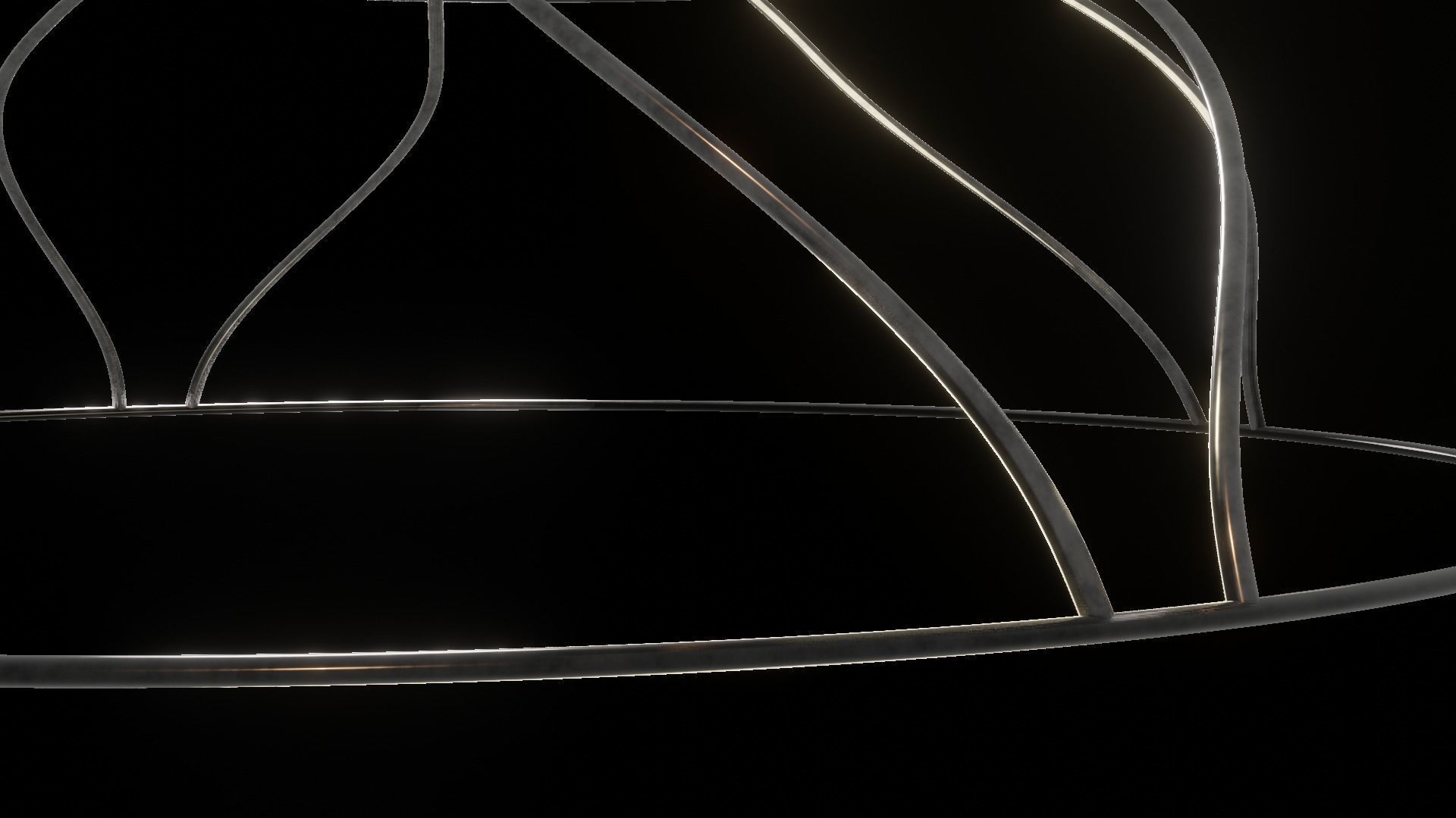 Modern Table 3D model_7