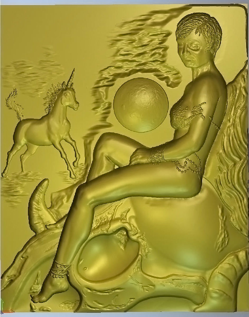 The lady with the unicorn