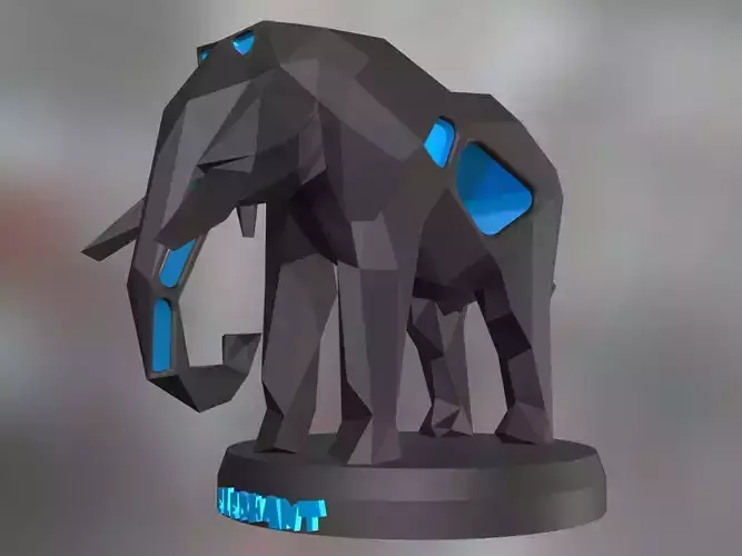 Voronoi Elephant