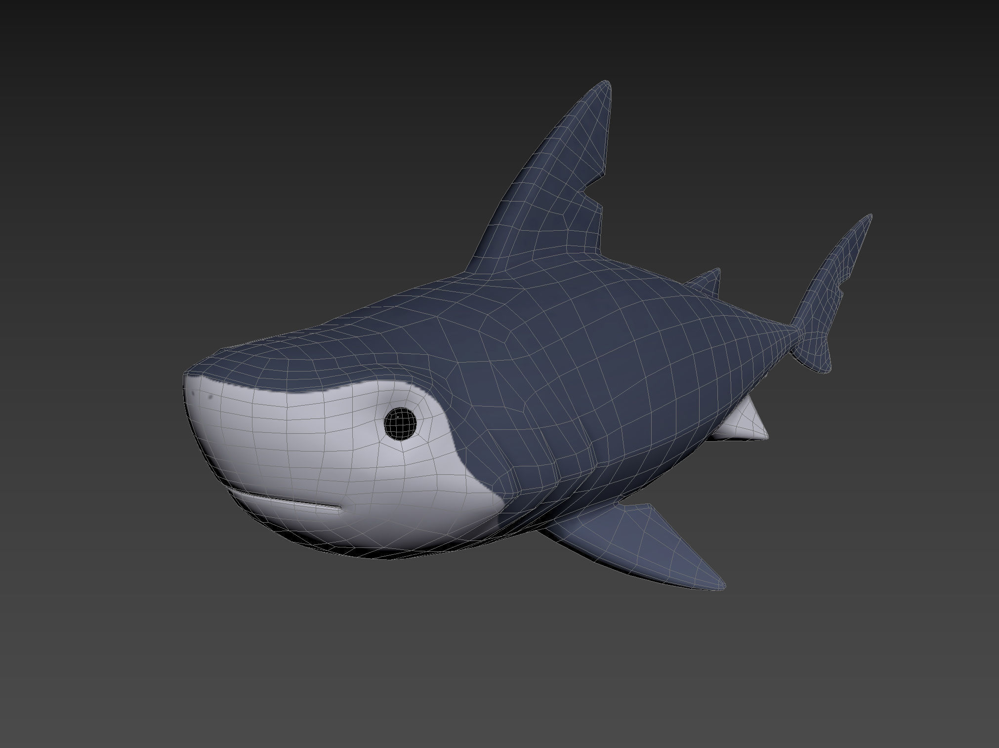 Character073 Shark 3D model_12