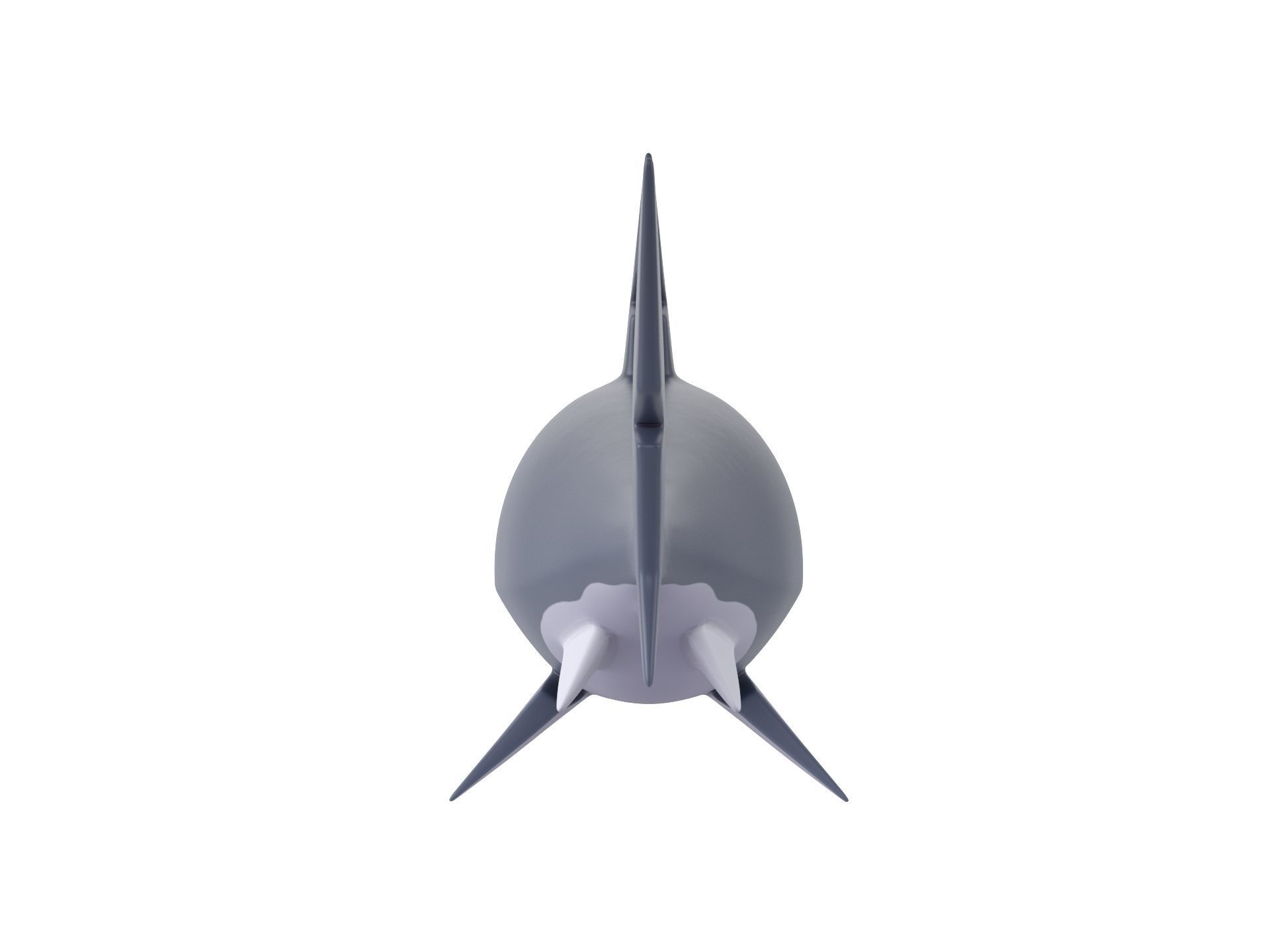 Character073 Shark 3D model_5