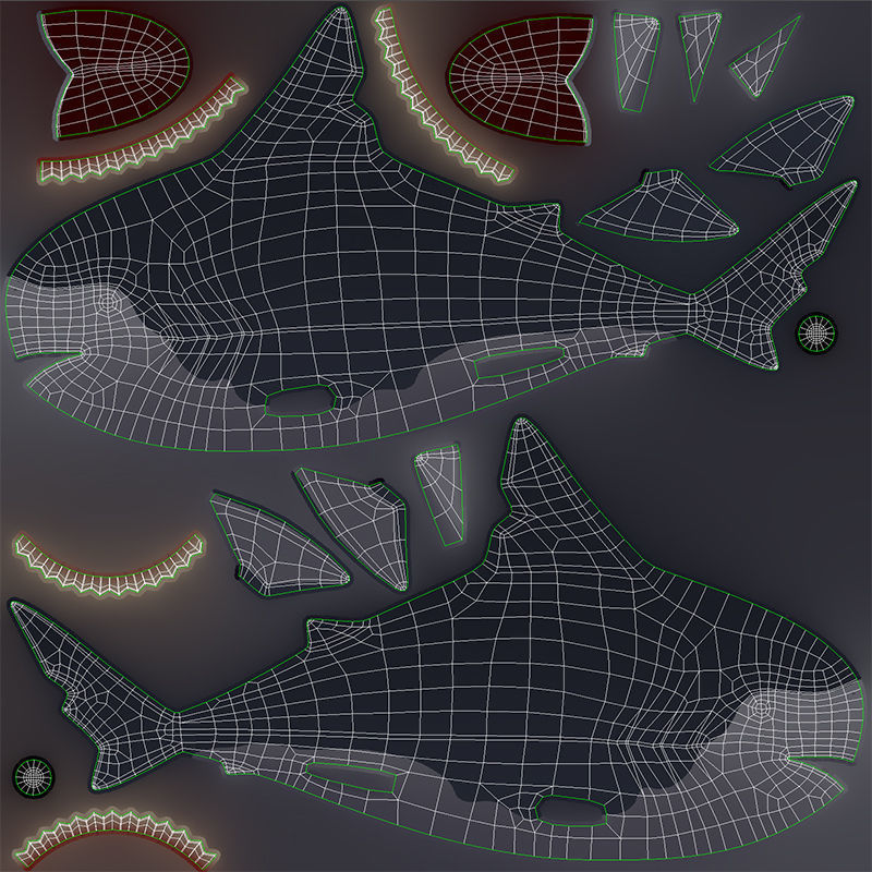 Character073 Shark 3D model_26