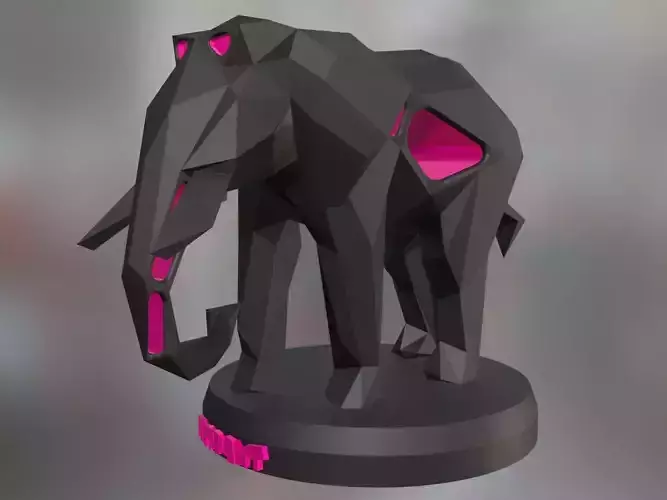 Voronoi Elephant Female