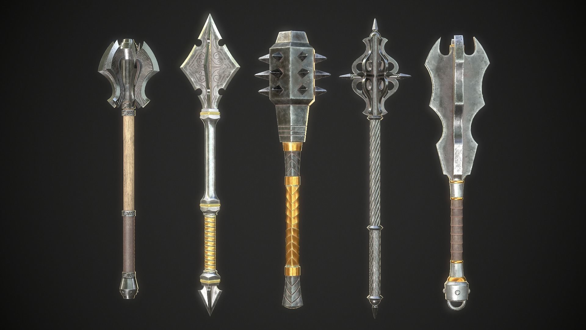 Collection of Maces 4 _1