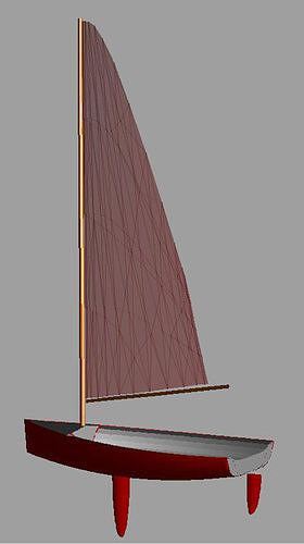 Yacht for flying 3D model 3D printable | CGTrader