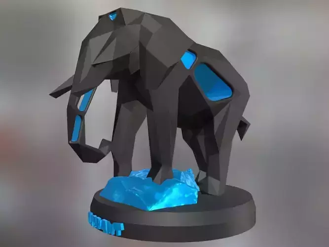 Voronoi Elephant Rock Climb