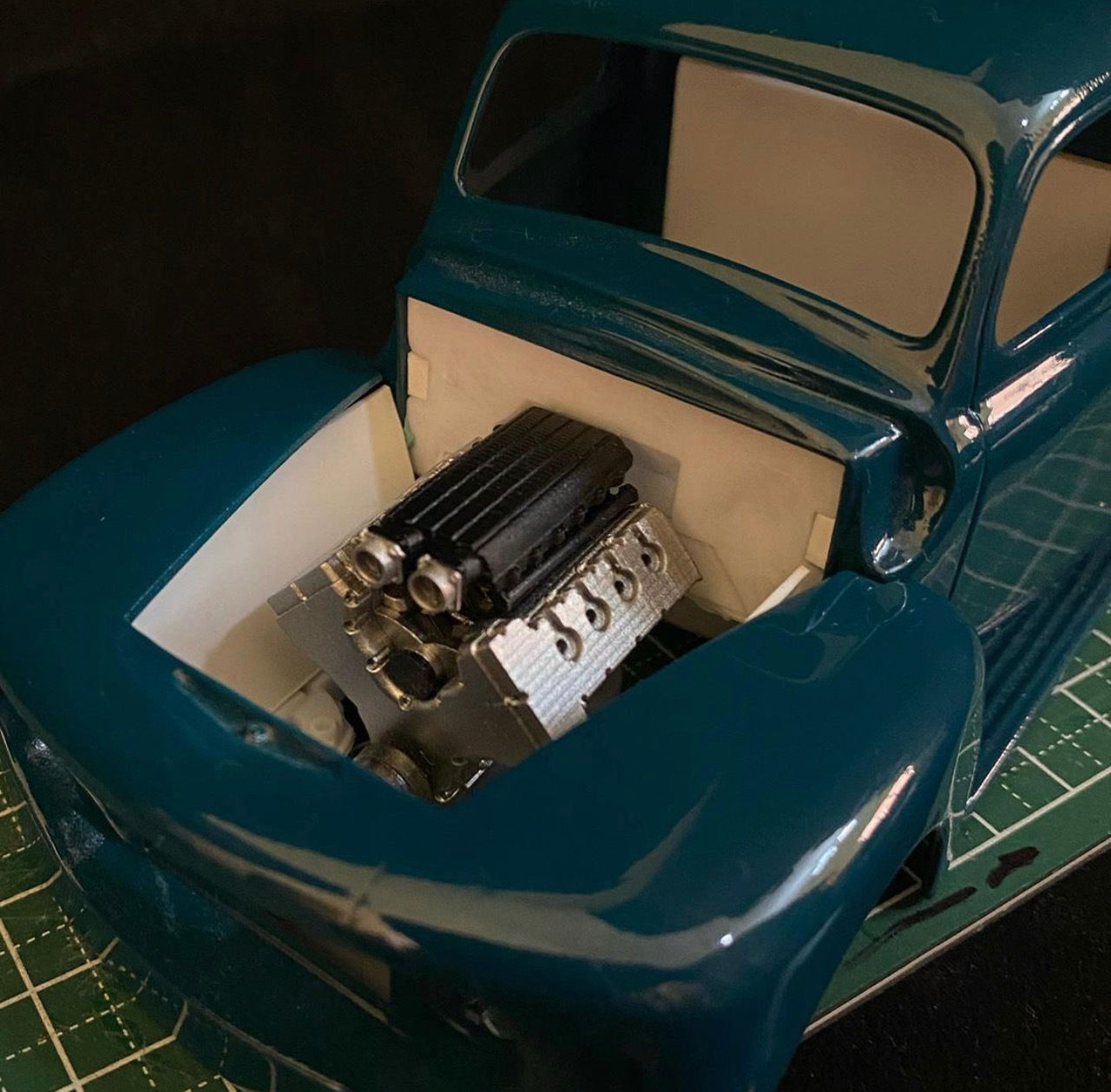 MMR Billet Coyote X Engine 5 Configs  3D print model_7