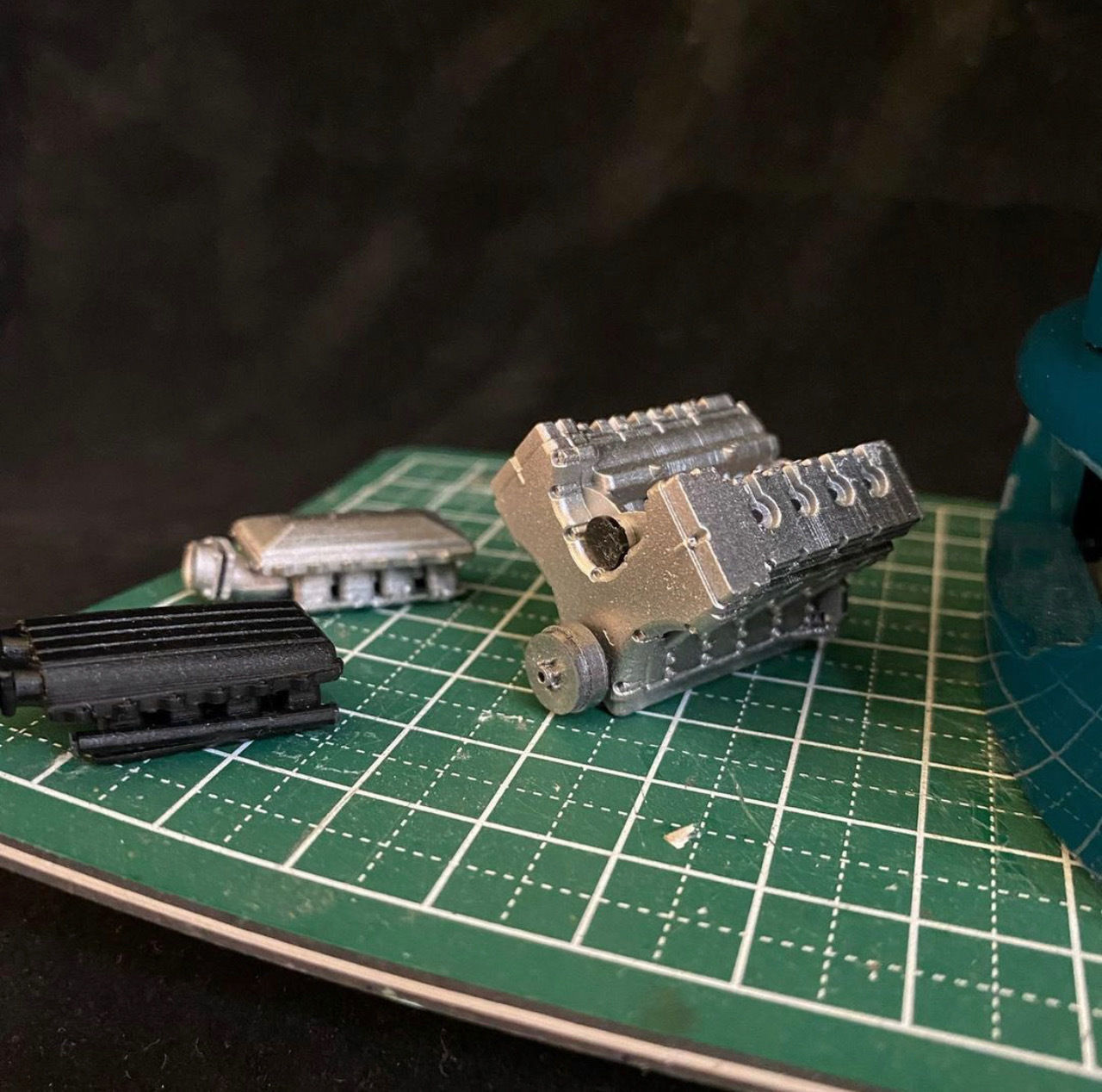MMR Billet Coyote X Engine 5 Configs  3D print model_9