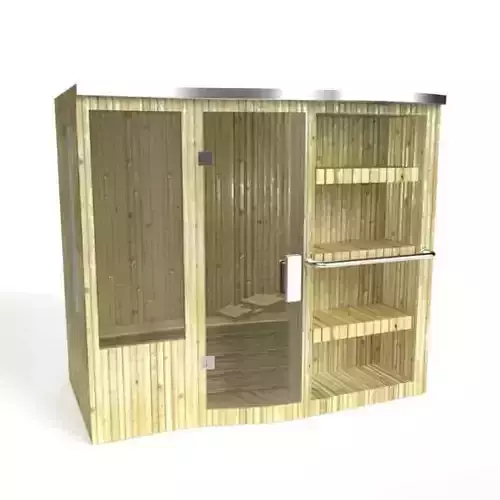 Light Wood Sauna