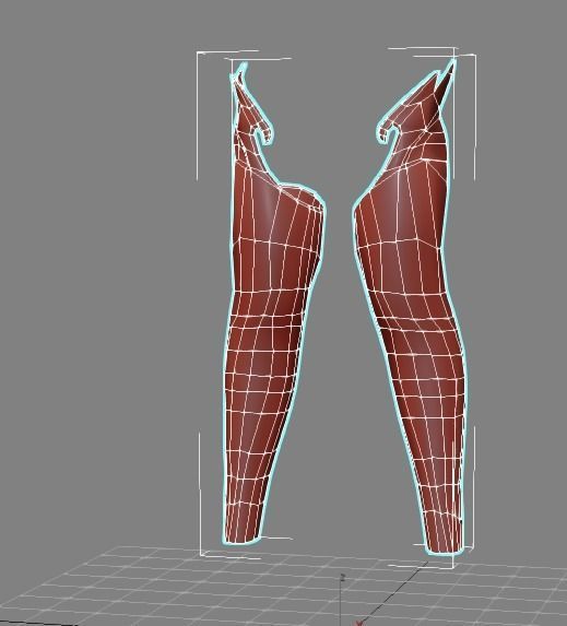 Angel flying warrior  Low-poly 3D model_37