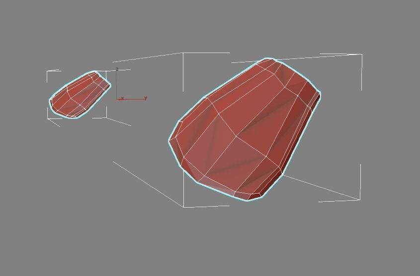 Angel flying warrior  Low-poly 3D model_28