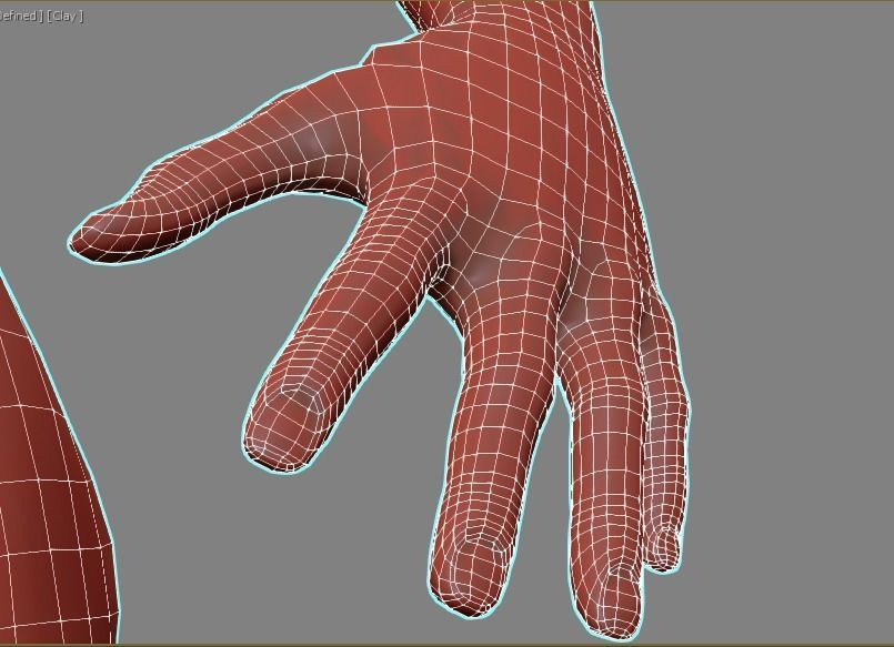 Angel flying warrior  Low-poly 3D model_27