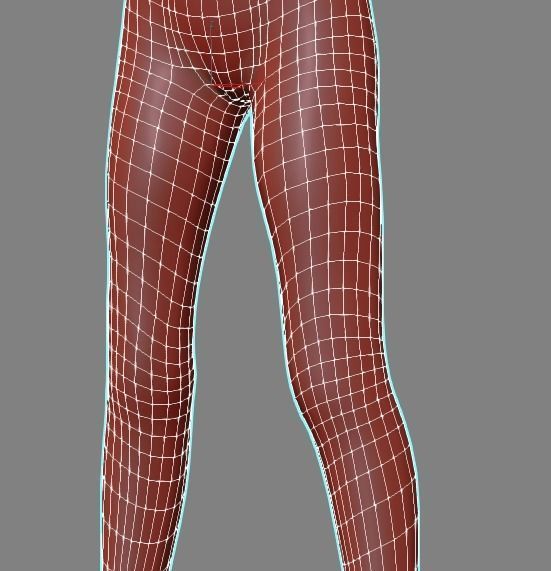 Angel flying warrior  Low-poly 3D model_32