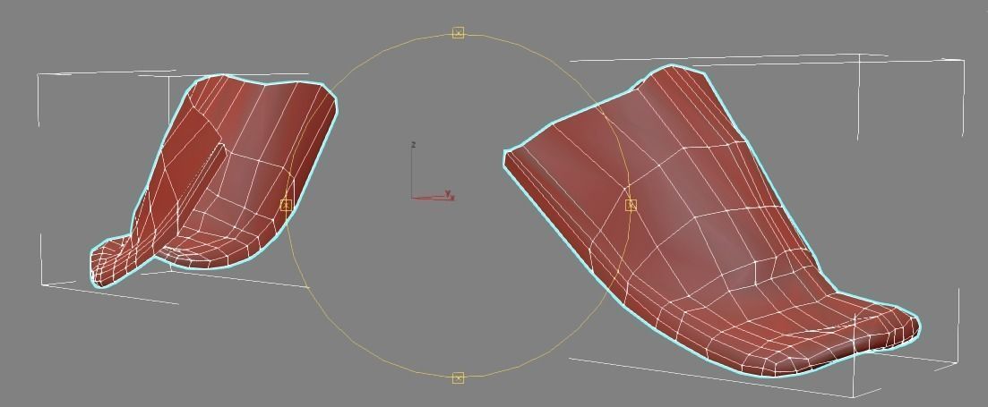 Angel flying warrior  Low-poly 3D model_39