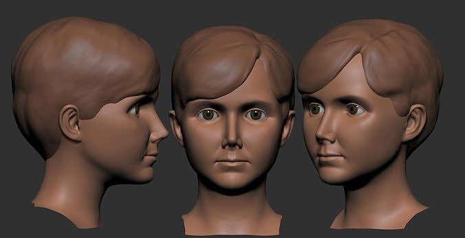 Brahms Doll 3D model