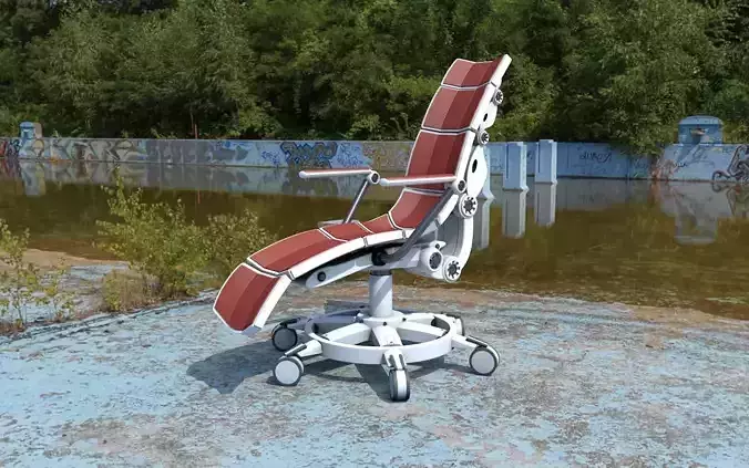 High-Tech Chair 3D model
