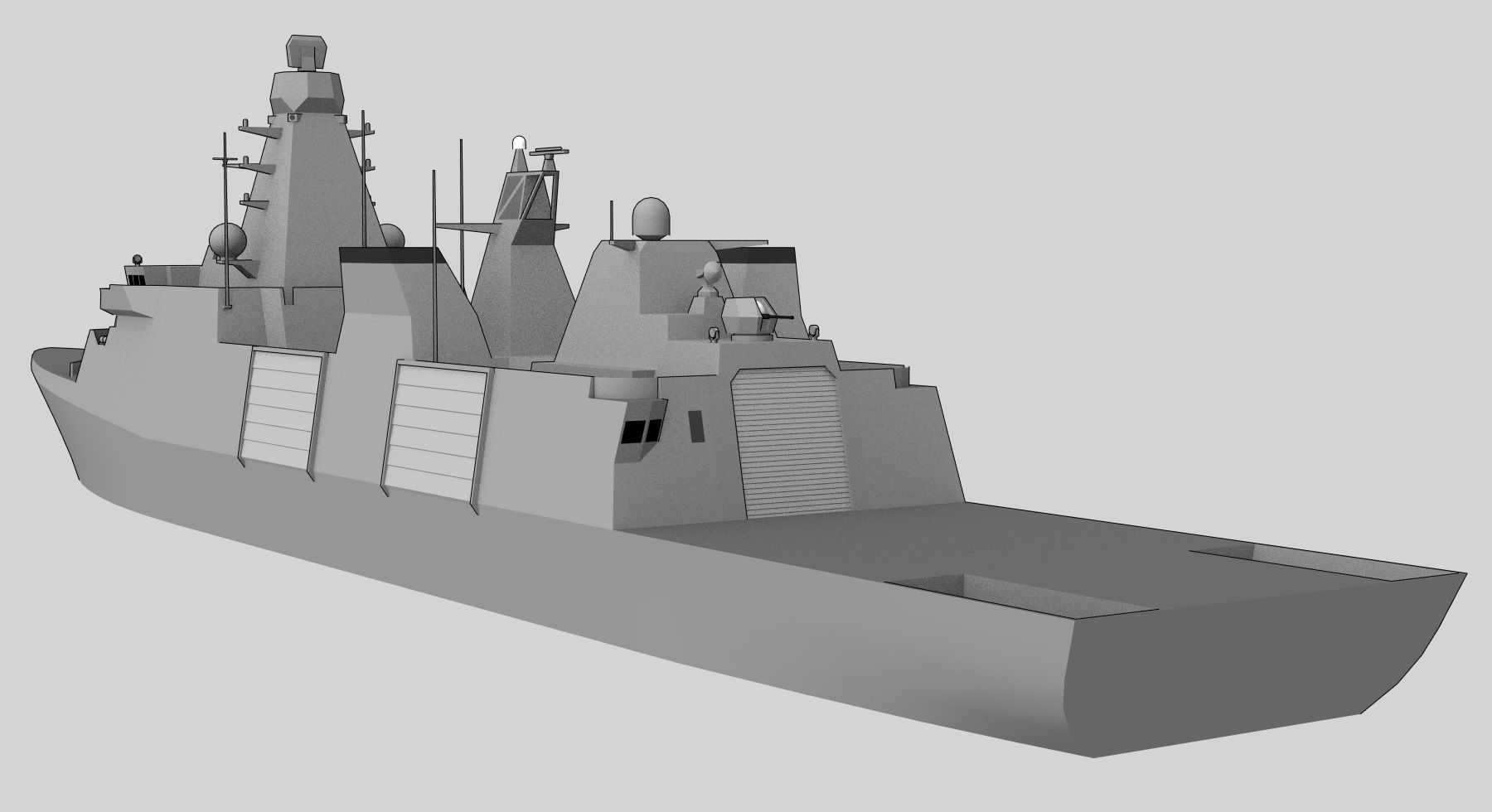 FFG Arrowhead 140 class Low-poly 3D model_5