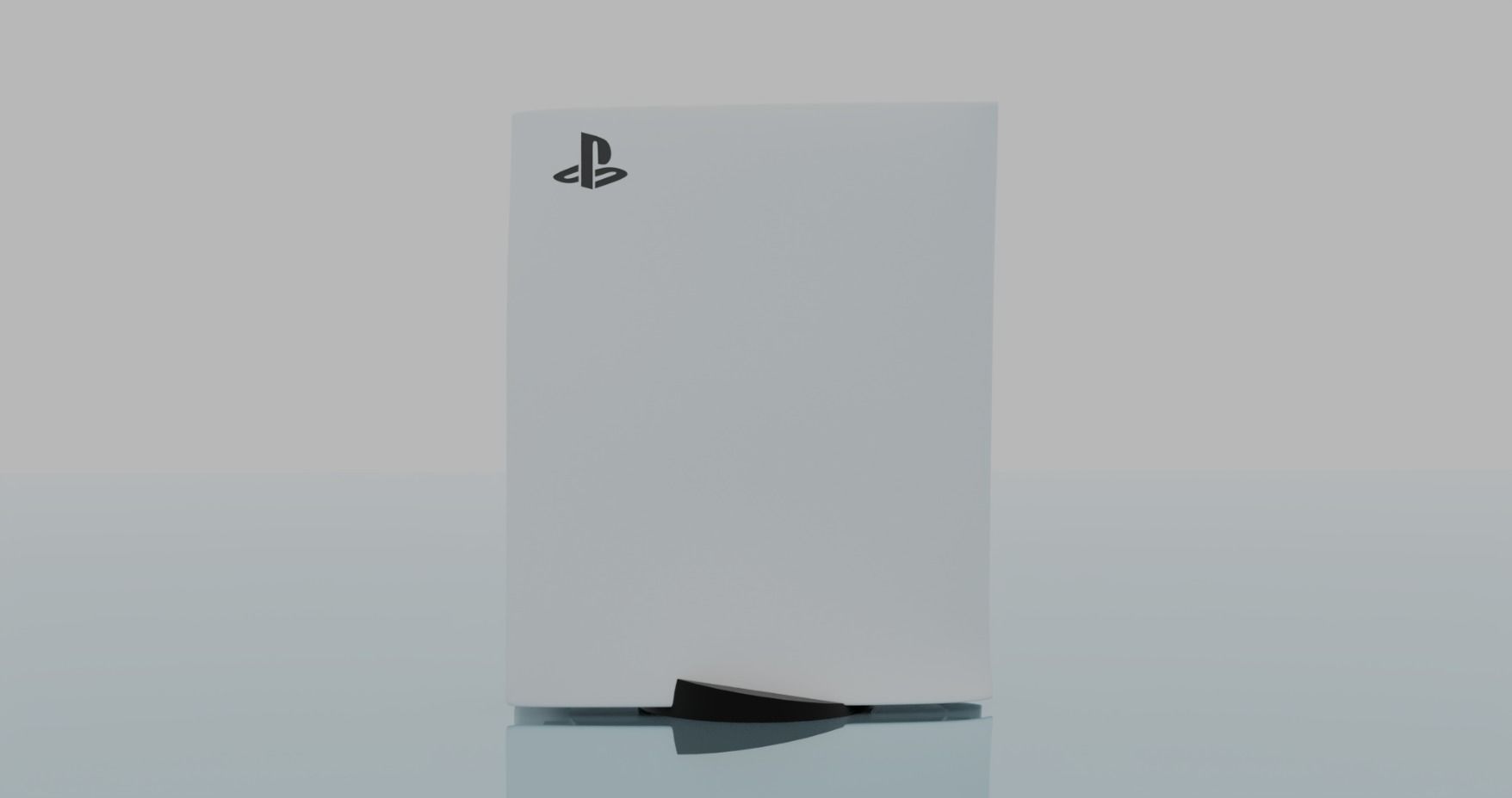 Sony Playstation 5 Digital Edition 3D model_4