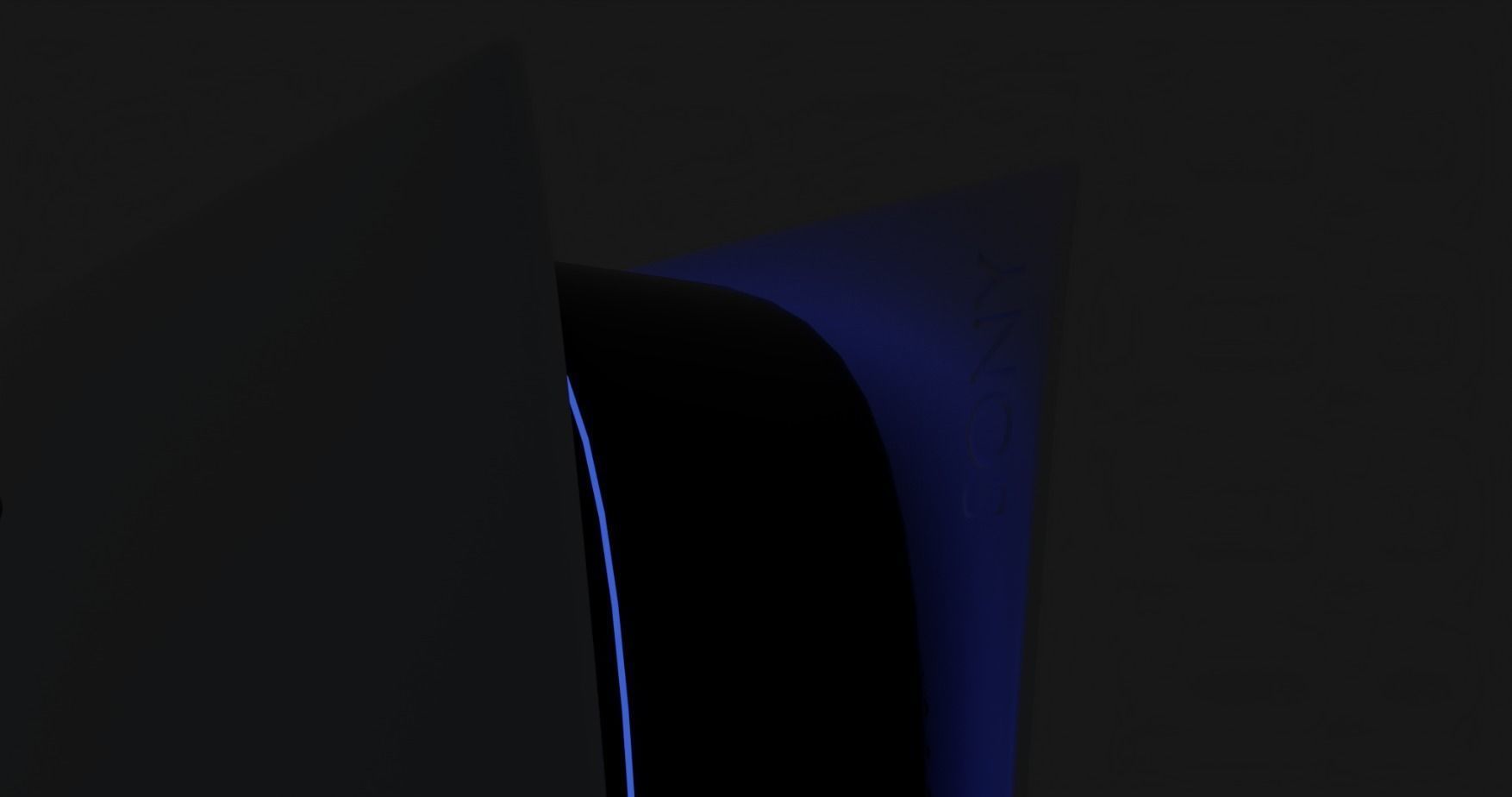 Sony Playstation 5 Digital Edition 3D model_6