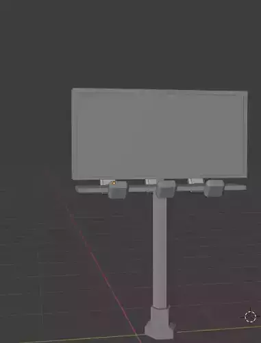 Billboard for the highway