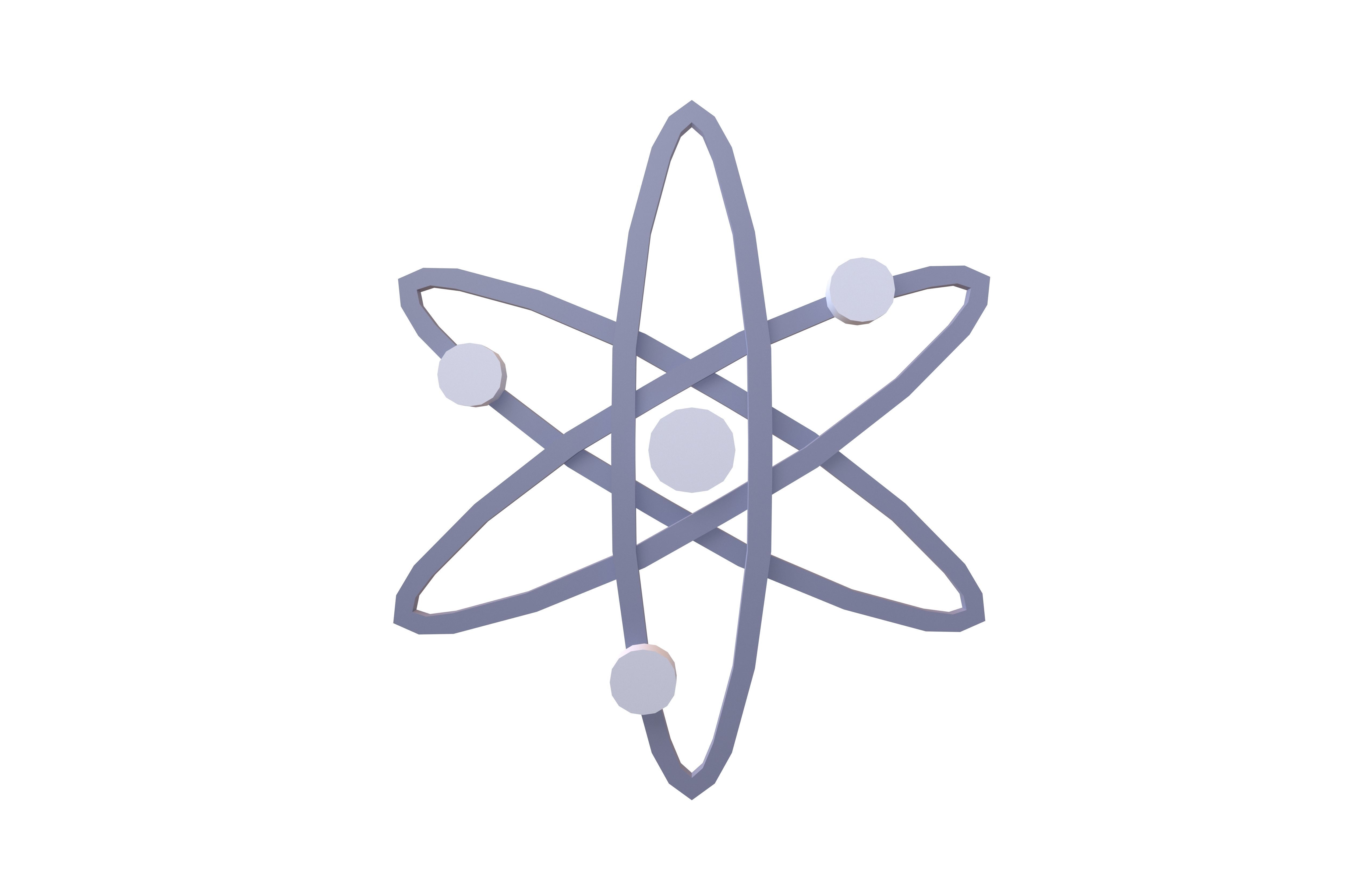 Cosmos Coin v1 001 Low-poly 3D model_1