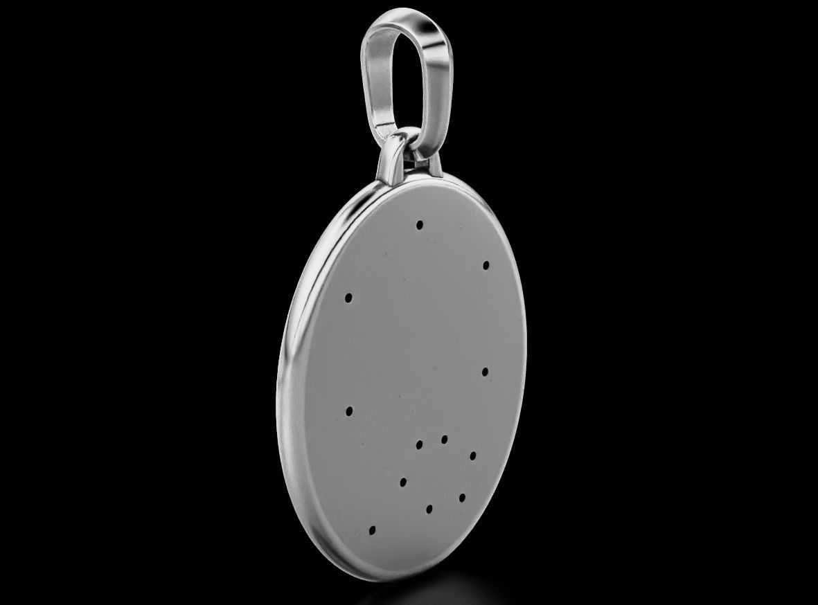 Pendant star of david 620 3D print model_19