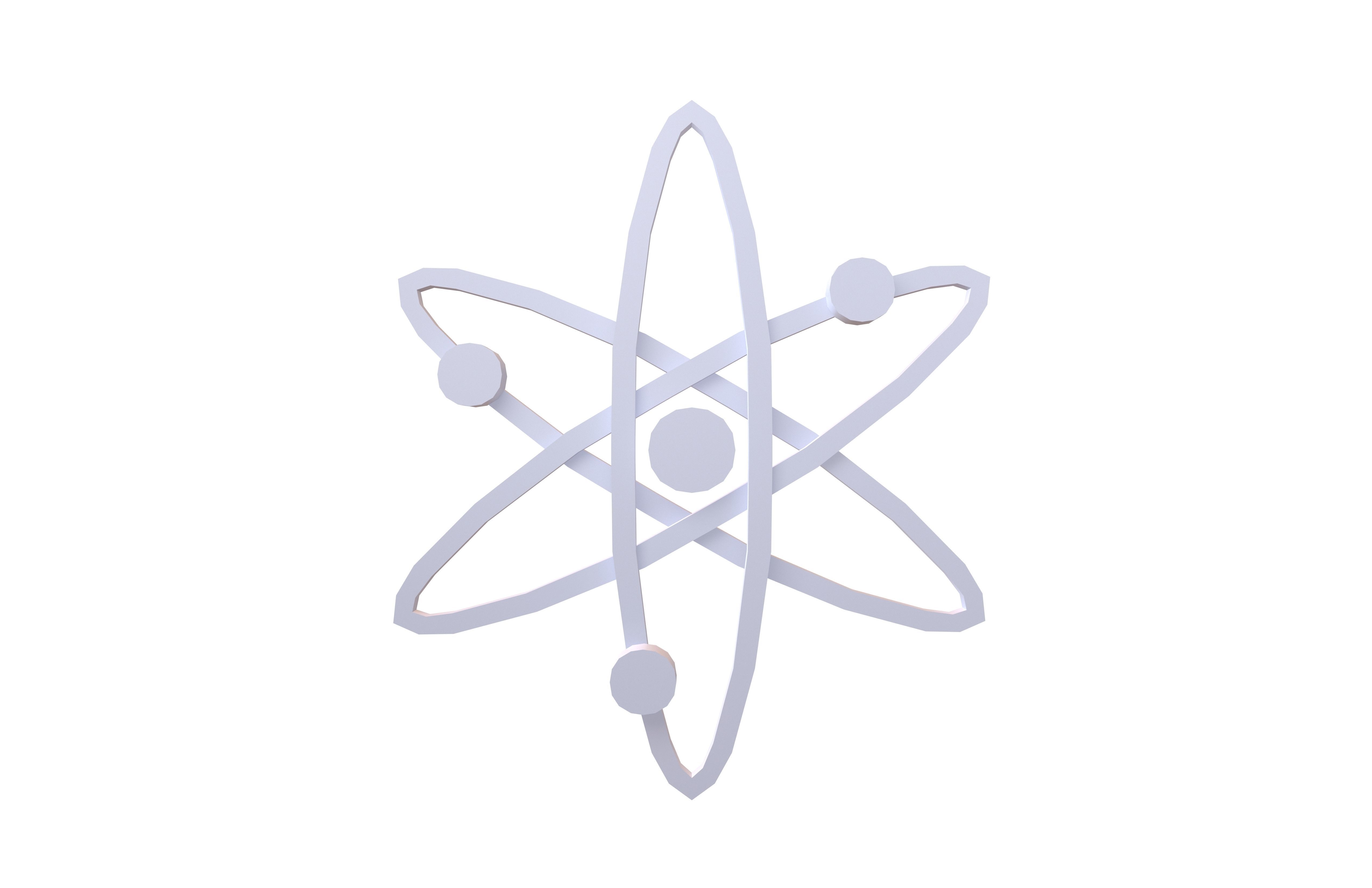 Cosmos Coin v1 002 Low-poly 3D model_1